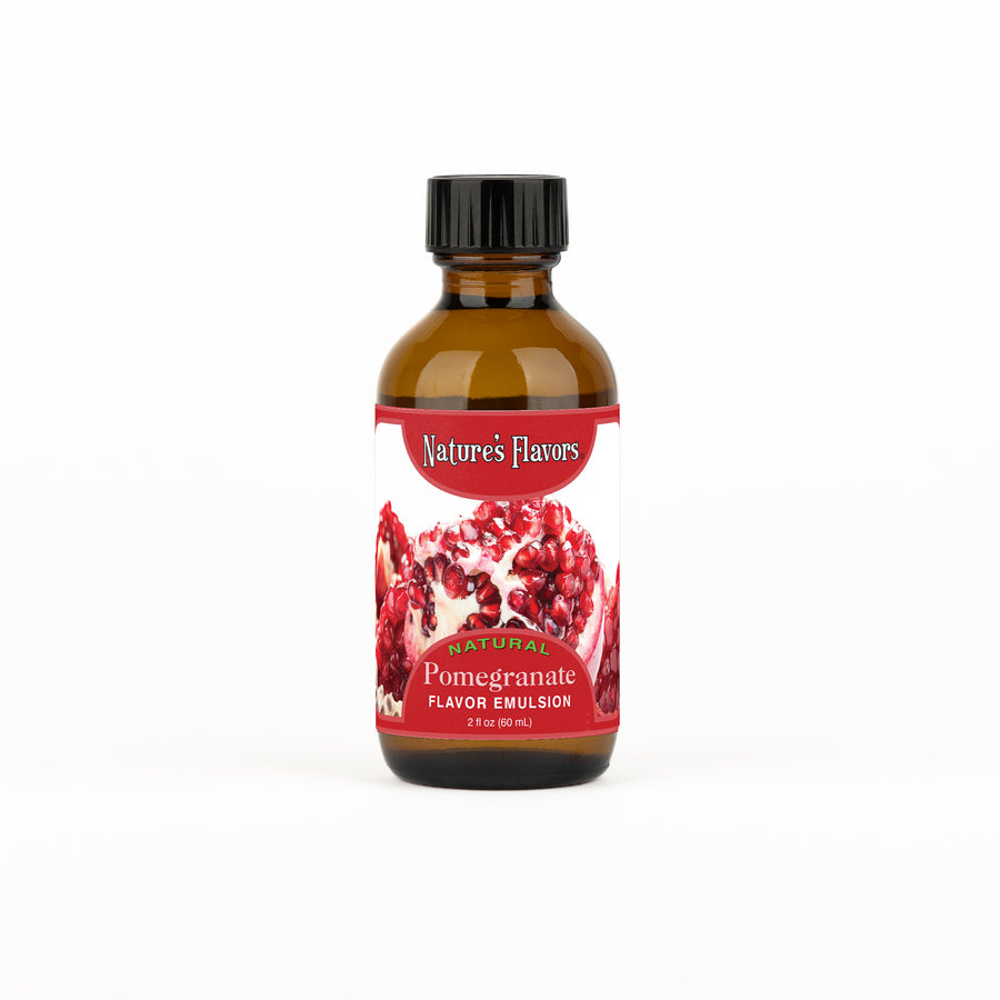 Pomegranate Flavor Emulsion for High Heat Applications