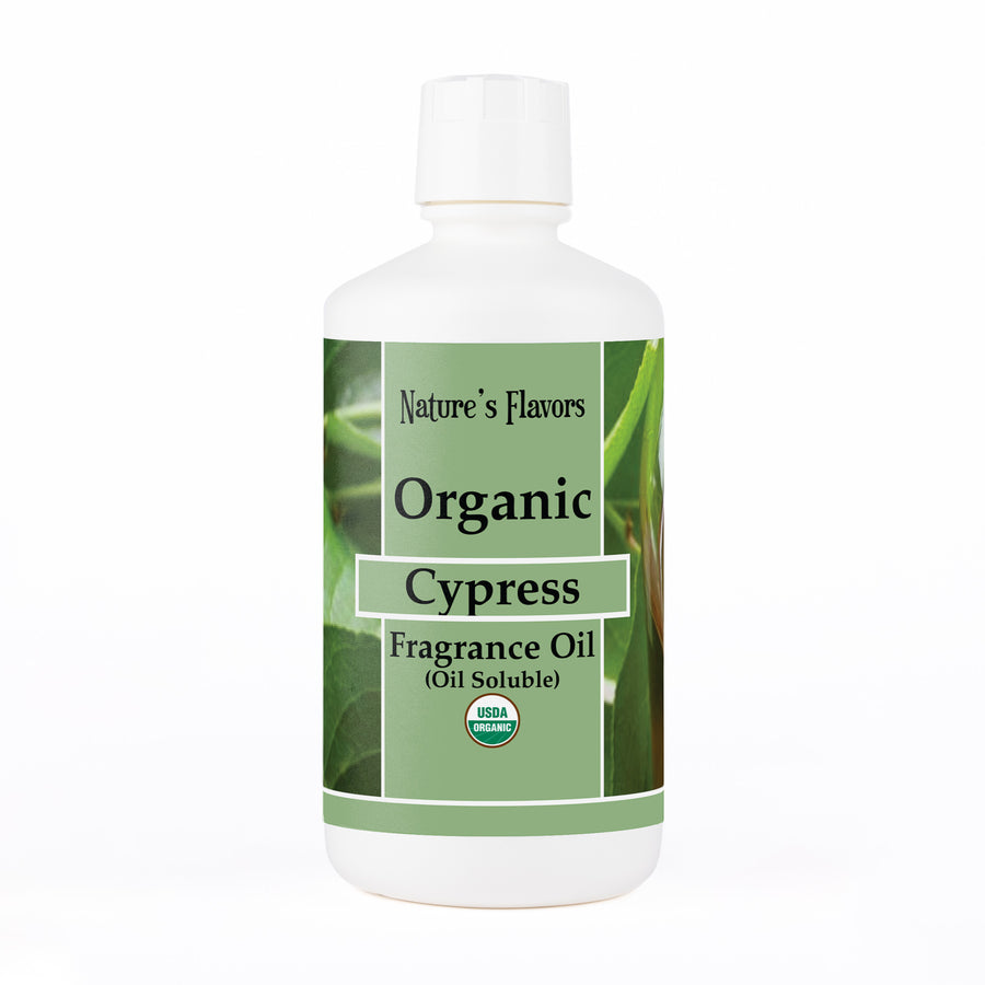 Cypress Fragrance Oil (Oil Soluble), Organic
