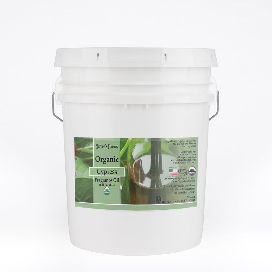 Cypress Fragrance Oil (Oil Soluble), Organic