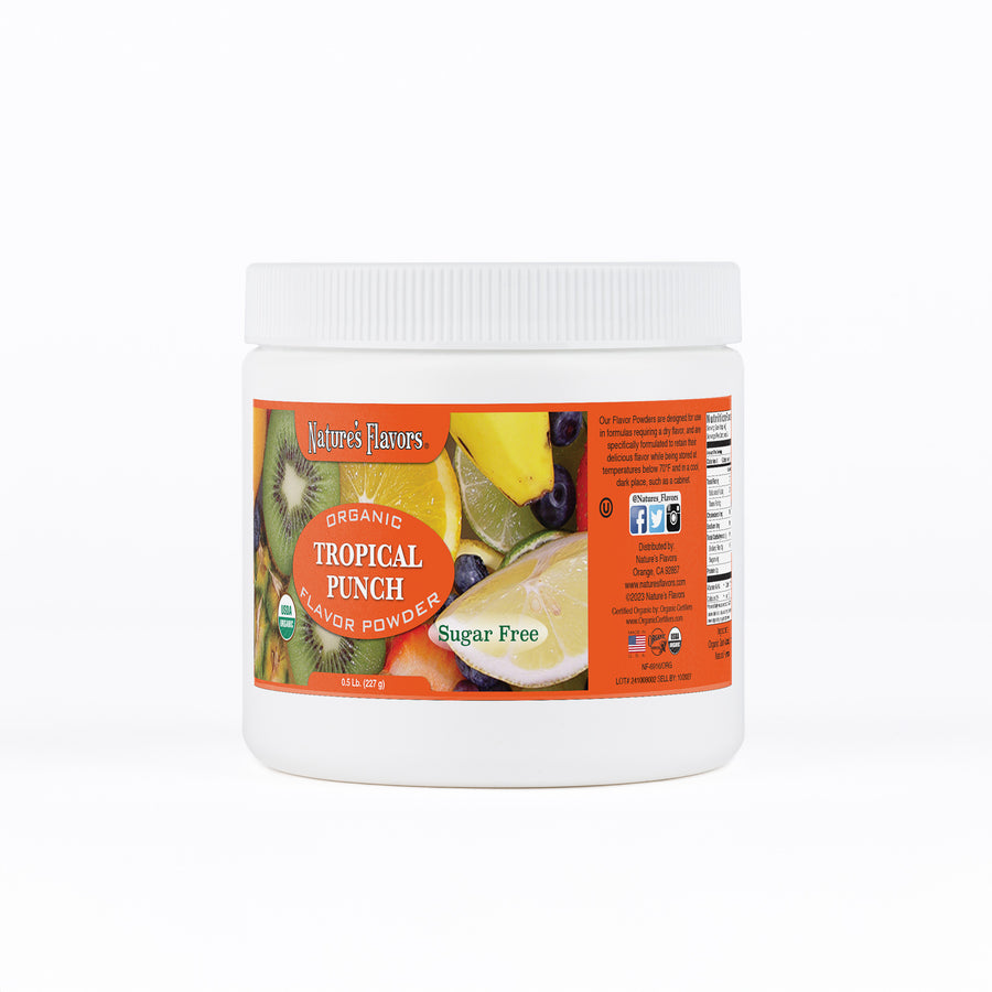Tropical Punch Flavor Powder (Sugar-Free), Organic