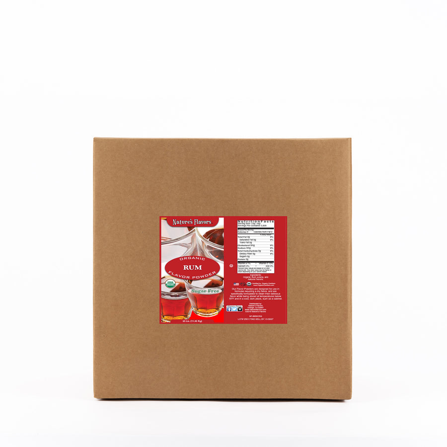 Rum Flavor Powder (Sugar-Free), Organic