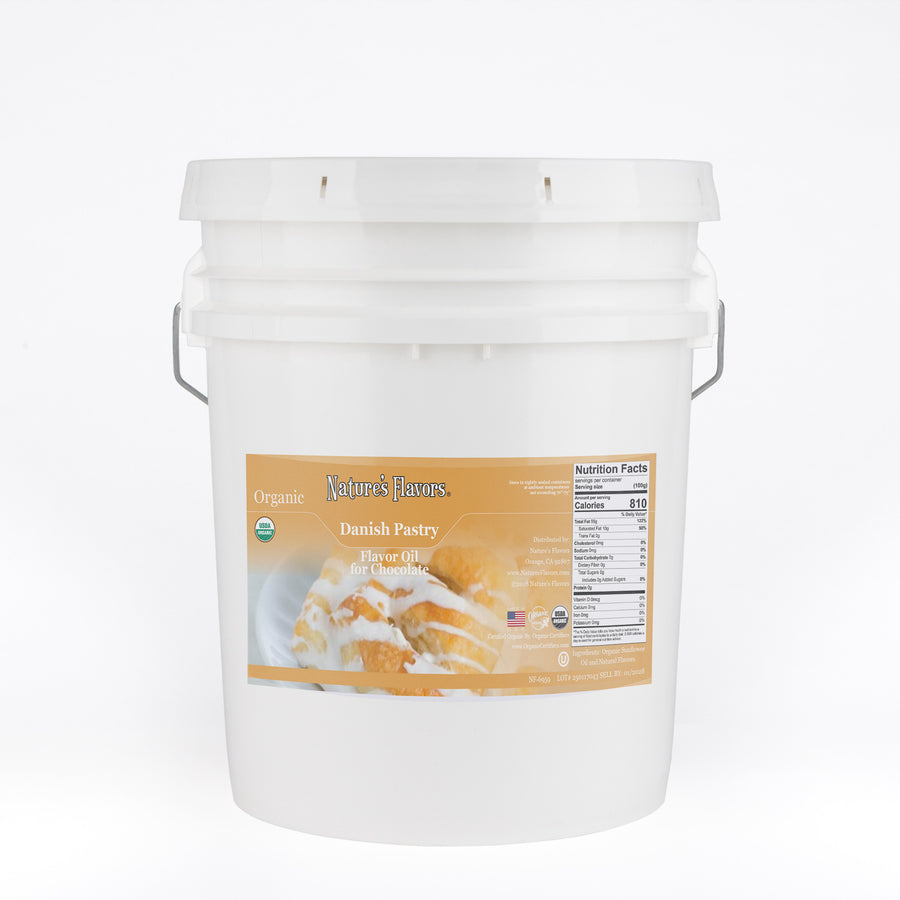Organic Danish Pastry Flavor Oil For Chocolate