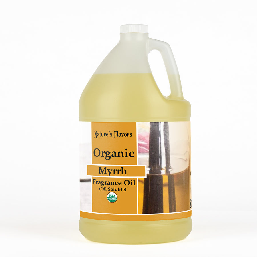 Myrrh Fragrance Oil (Oil Soluble), Organic