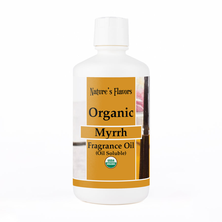 Myrrh Fragrance Oil (Oil Soluble), Organic
