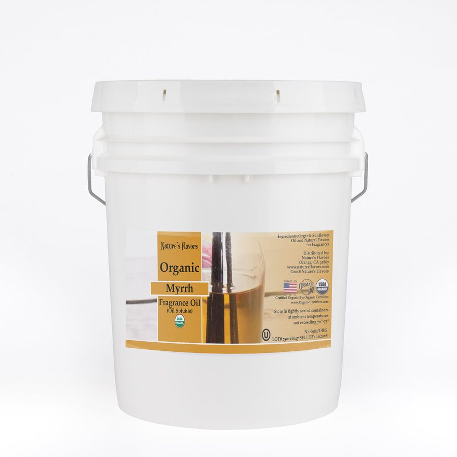 Myrrh Fragrance Oil (Oil Soluble), Organic