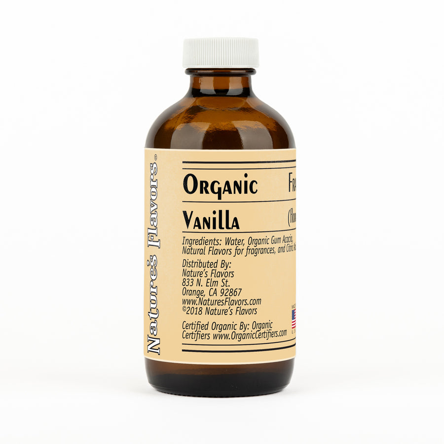 Organic Vanilla Fragrance Emulsion with Heavy Floral Notes (Water Soluble)