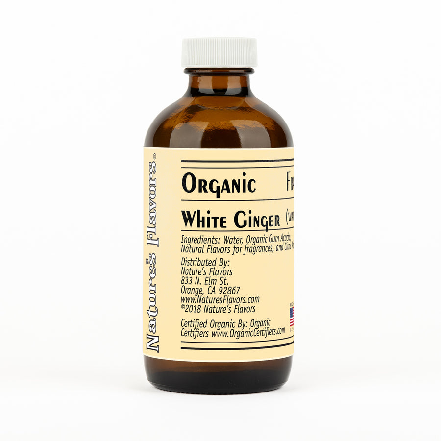 Organic White Ginger Fragrance Emulsion (Water Soluble)