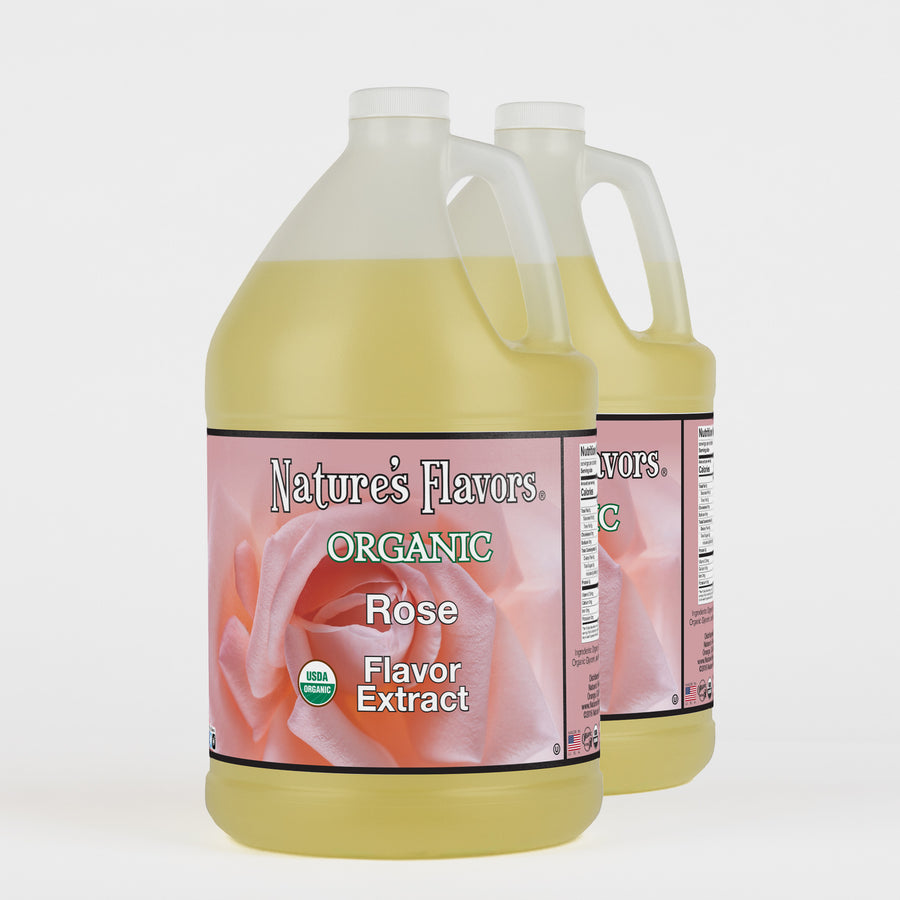 Organic Rose Flavor Extract Without Diacetyl