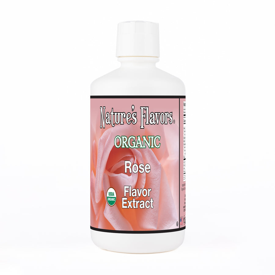 Organic Rose Flavor Extract Without Diacetyl