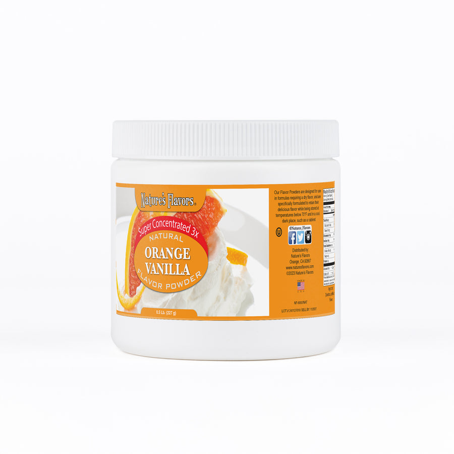 Orange Vanilla Super Concentrated Flavor Powder (3X Fold)