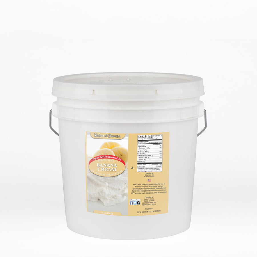 Banana Cream Super Concentrated Flavor Powder (3X Fold)