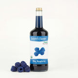 Blue Raspberry Syrup, Organic