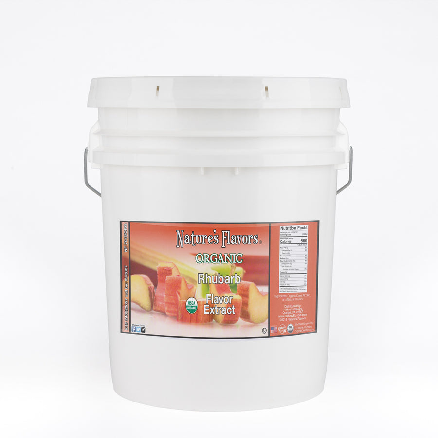 Rhubarb Flavor Extract, Organic