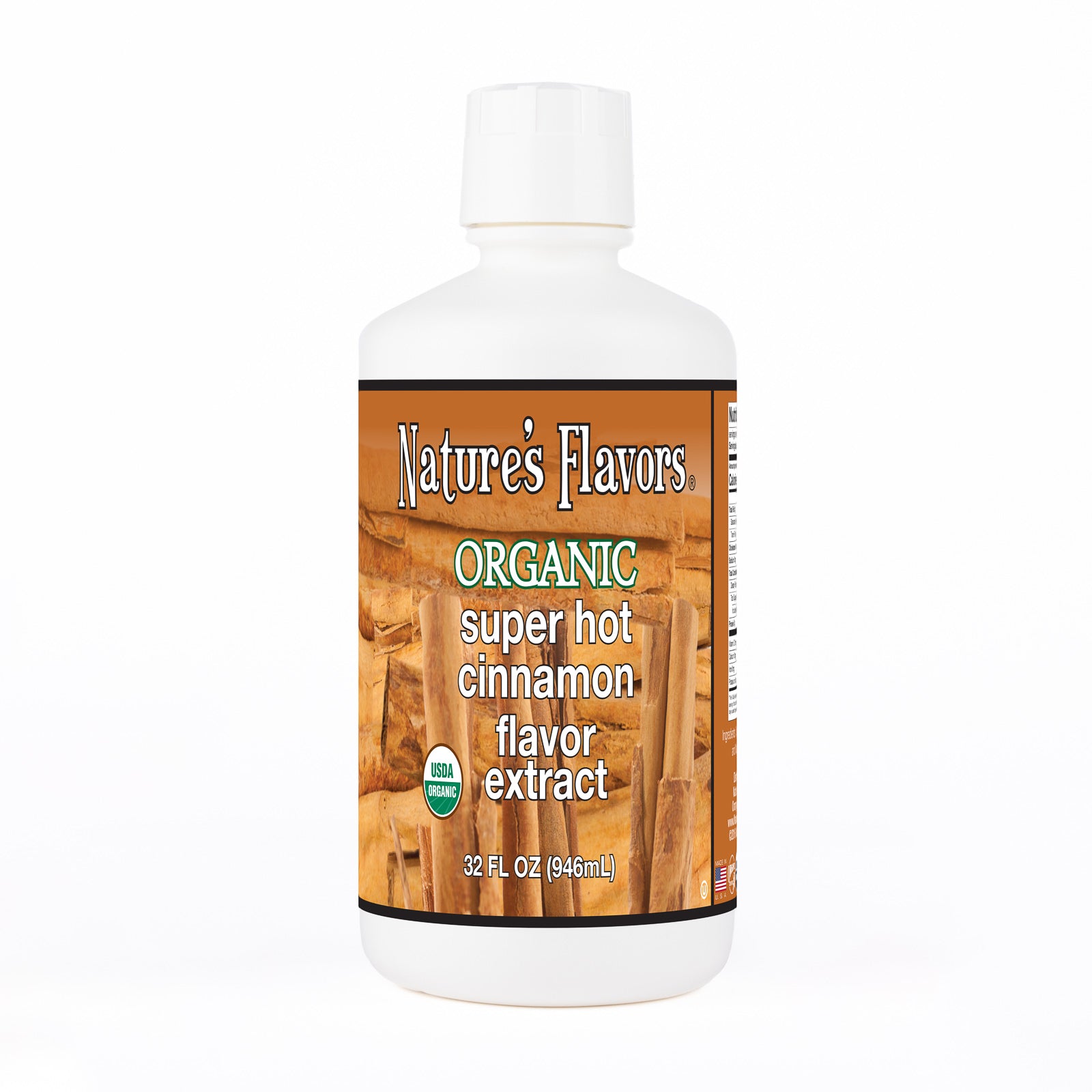 Organic Super Hot Cinnamon Extract | Nature's Flavors