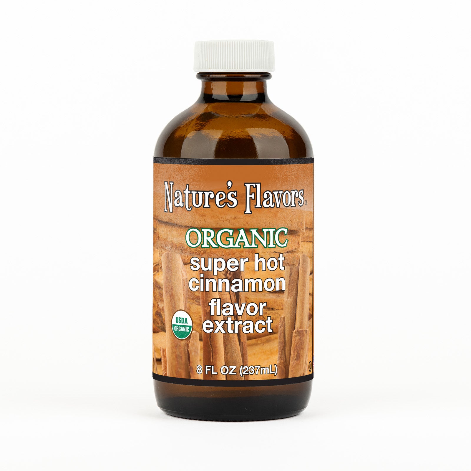 Organic Super Hot Cinnamon Extract | Nature's Flavors