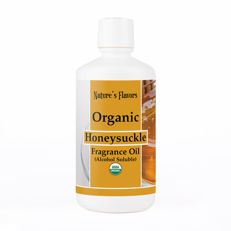 Honeysuckle Fragrance Oil (Alcohol Soluble), Organic