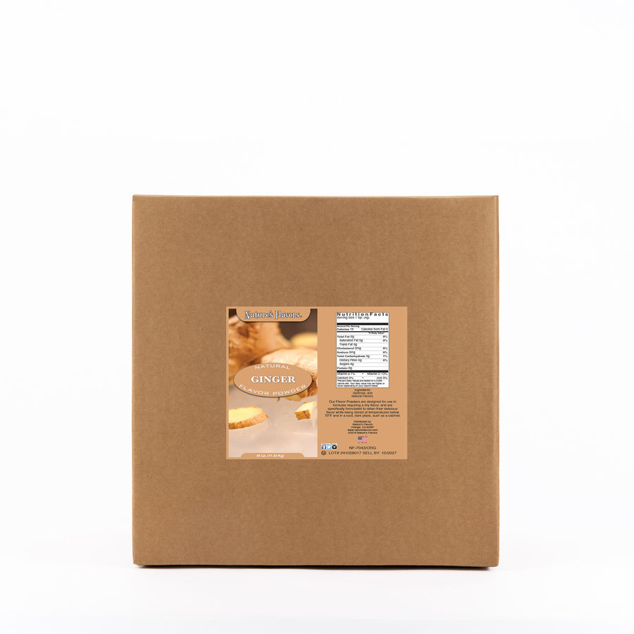 Ginger Flavor Powder, Natural