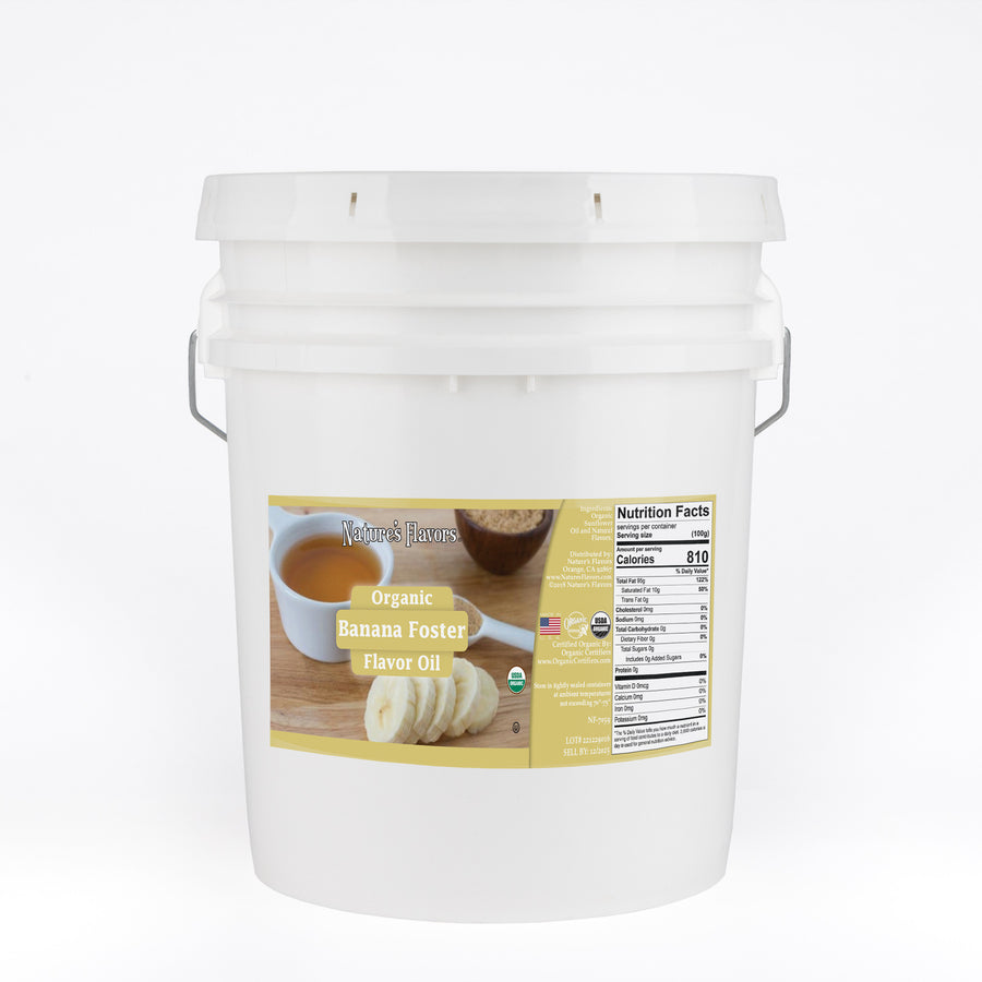 Banana Foster Flavor Oil, Organic