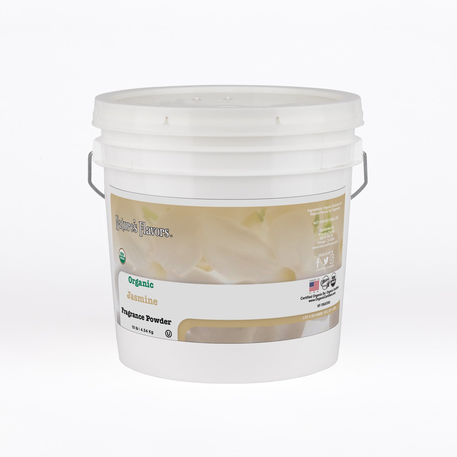 Organic Jasmine Fragrance Powder – Nature's Flavors