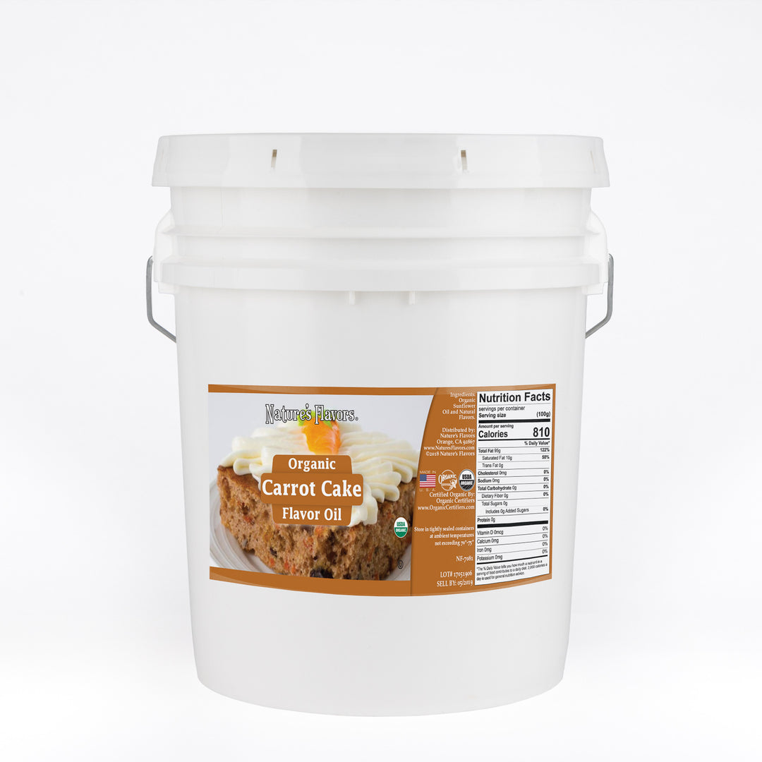 Carrot Cake Flavor Oil, Organic