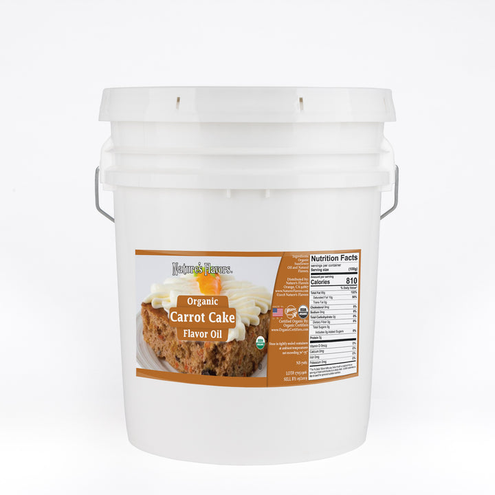 Carrot Cake Flavor Oil, Organic