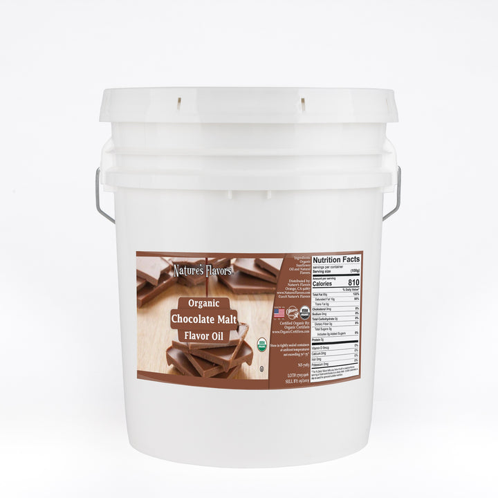 Chocolate Malt Flavor Oil, Organic