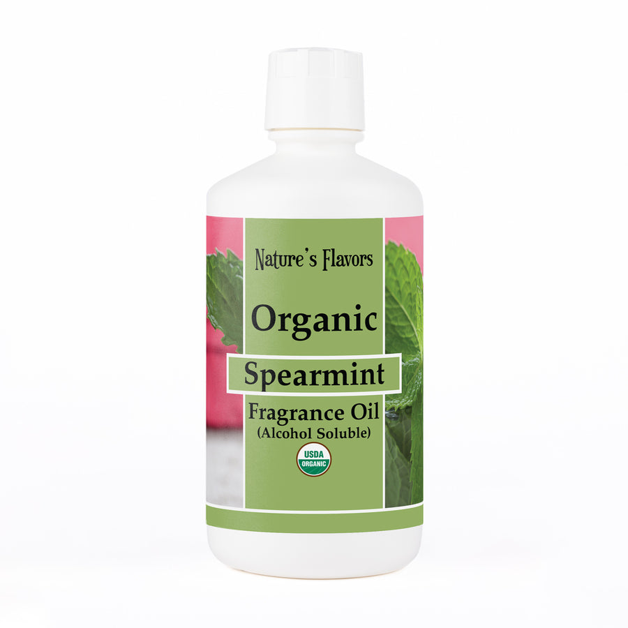 Spearmint Fragrance Oil (Alcohol Soluble), Organic
