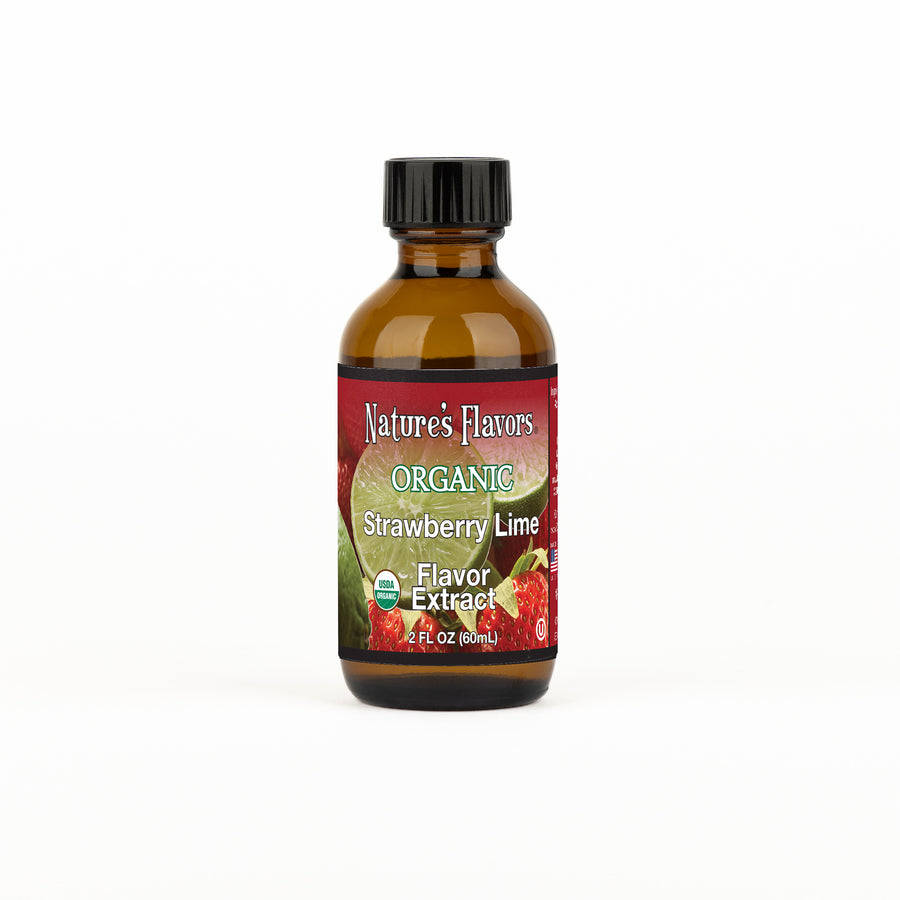 Strawberry Lime Flavor Extract, Organic