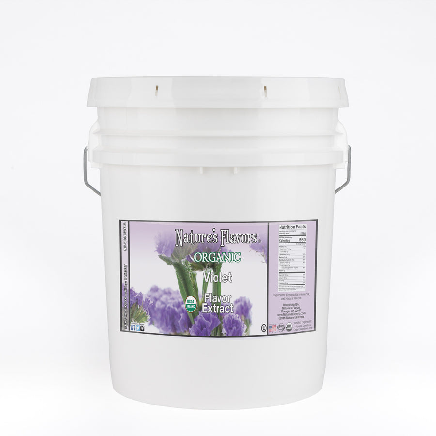 Organic Violet Flavor Extract Without Diacetyl