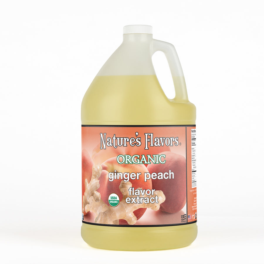 Organic Ginger Peach Flavor Extract Without Diacetyl