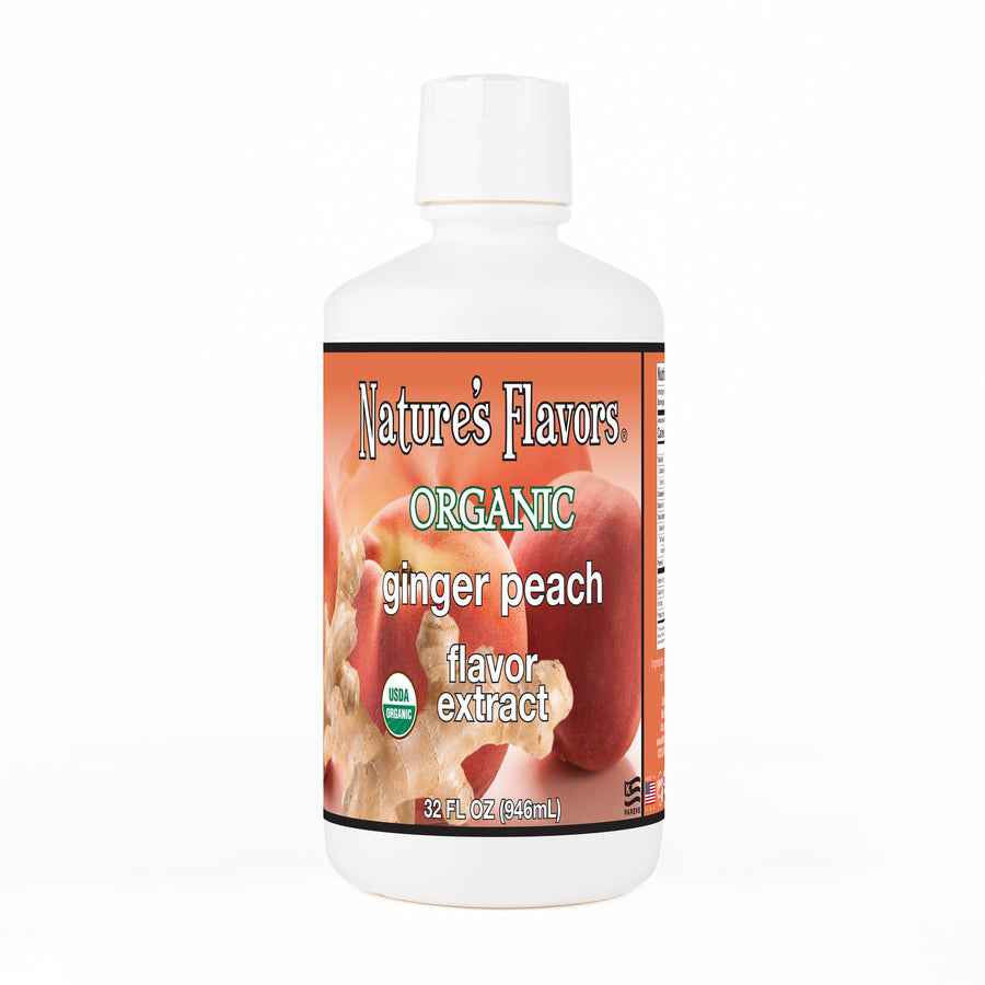 Organic Ginger Peach Flavor Extract Without Diacetyl