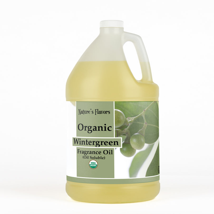Wintergreen Fragrance Oil (Oil Soluble), Organic