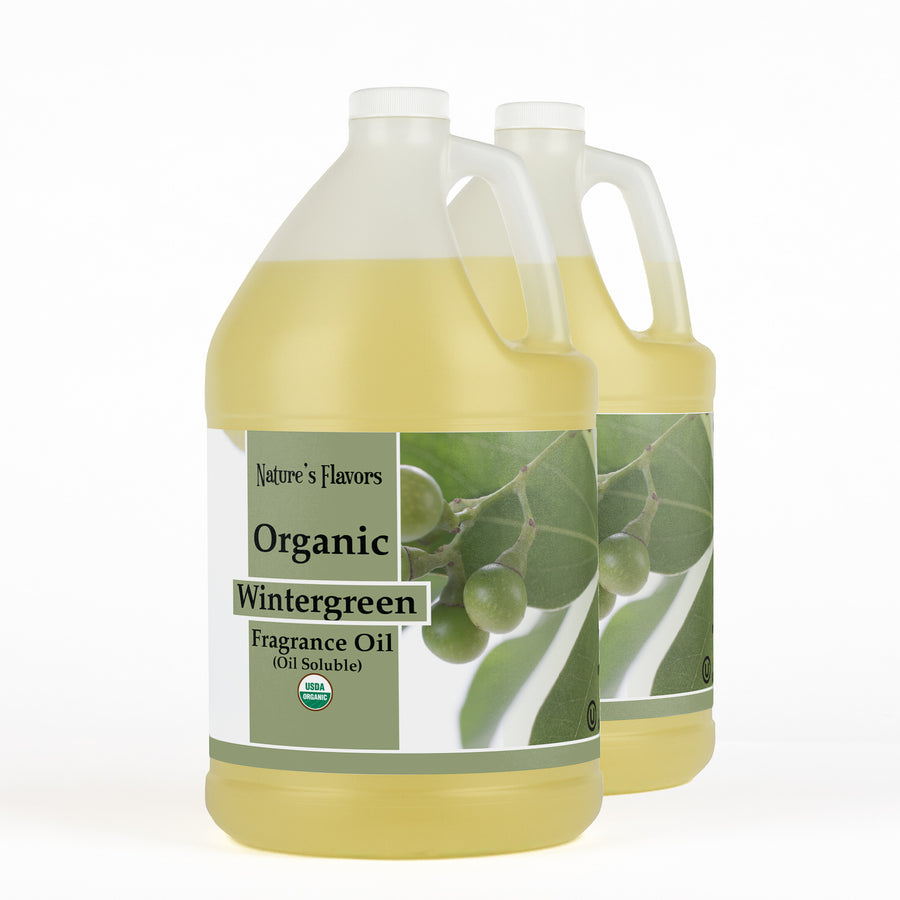 Wintergreen Fragrance Oil (Oil Soluble), Organic