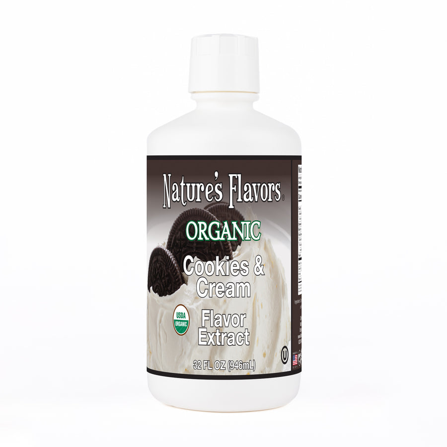 Cookies and Cream Flavor Extract, Organic