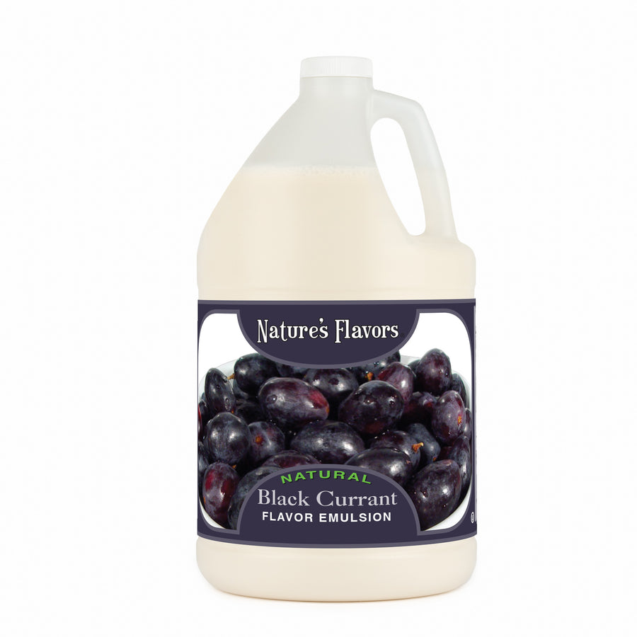 Black Currant Flavor Emulsion for High Heat Applications