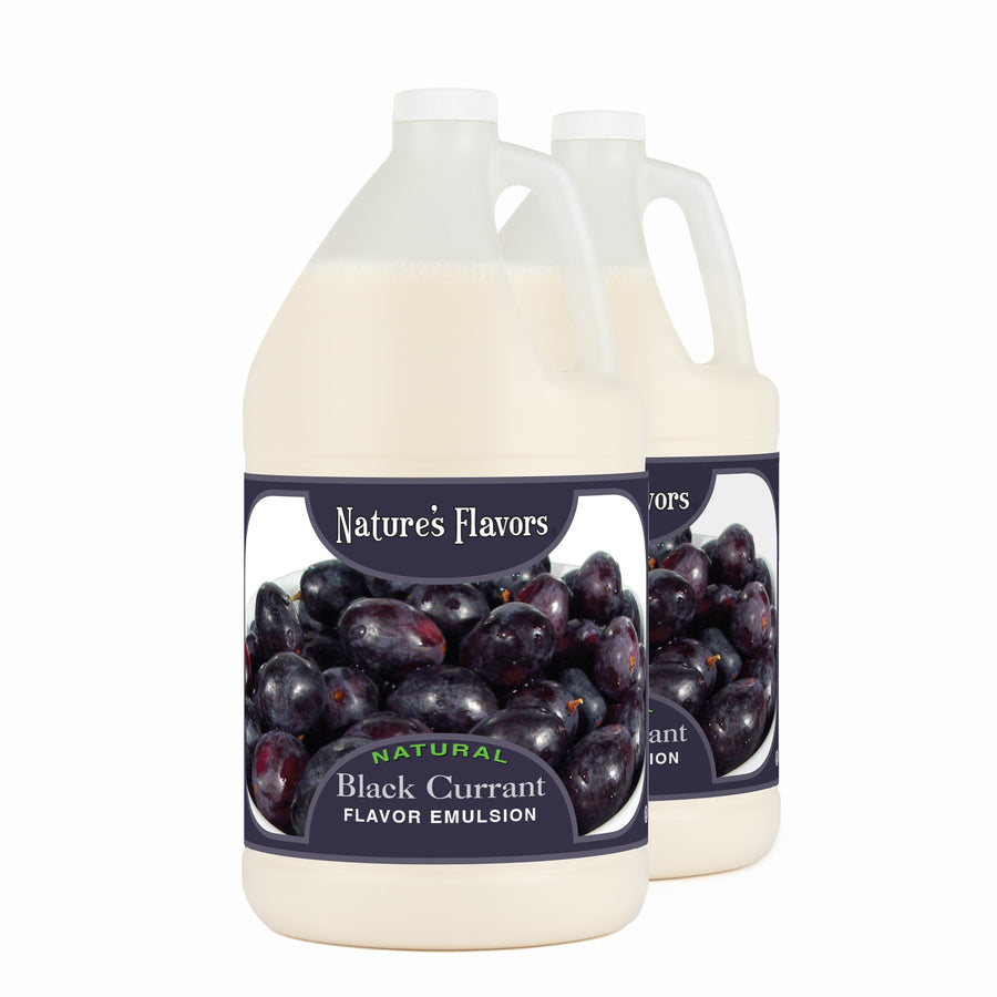 Black Currant Flavor Emulsion for High Heat Applications