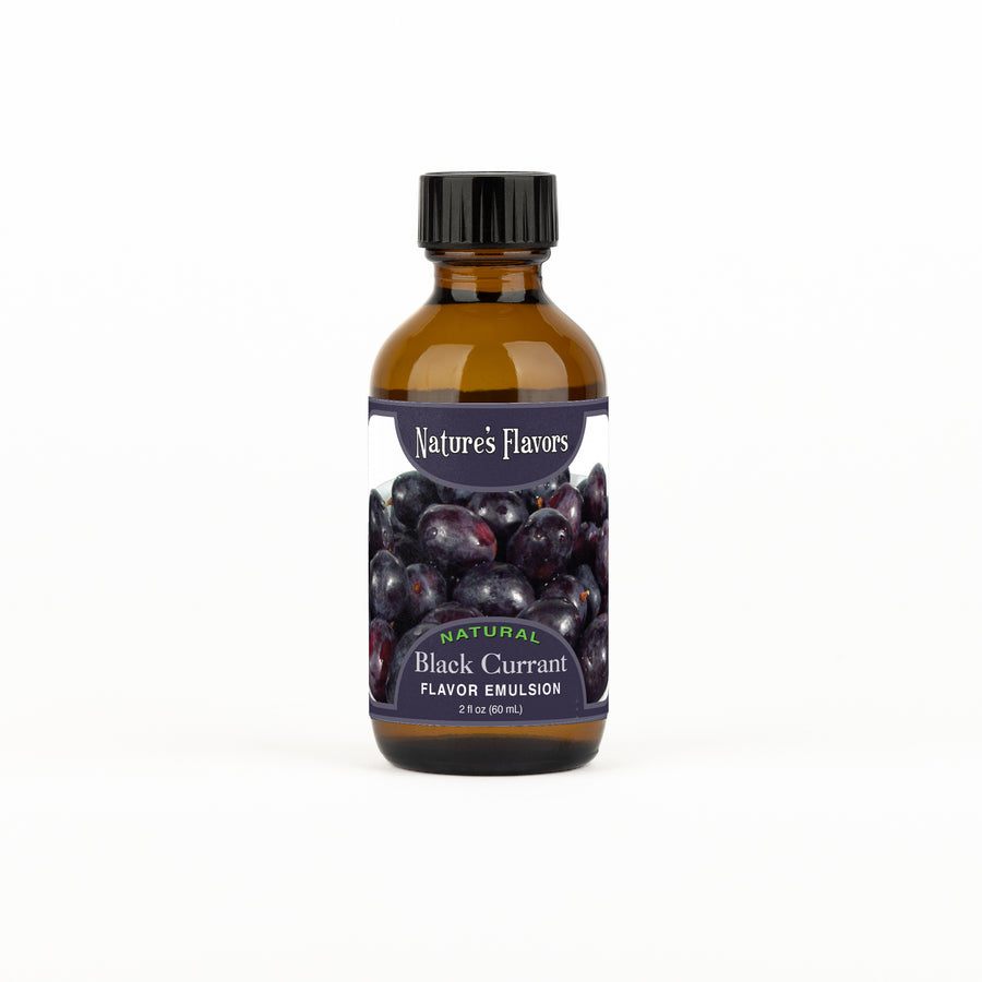 Black Currant Flavor Emulsion for High Heat Applications