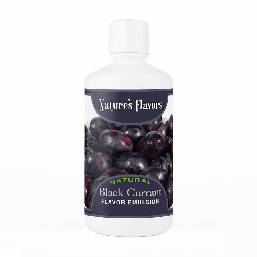 Black Currant Flavor Emulsion for High Heat Applications