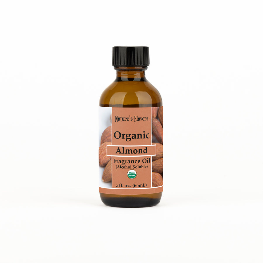 Almond Fragrance Oil (Alcohol Soluble), Organic