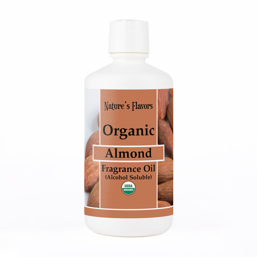 Almond Fragrance Oil (Alcohol Soluble), Organic