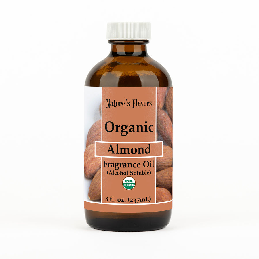 Almond Fragrance Oil (Alcohol Soluble), Organic