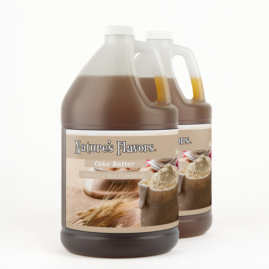 Cake Batter Coffee and Tea Flavor without Diacetyl Natural