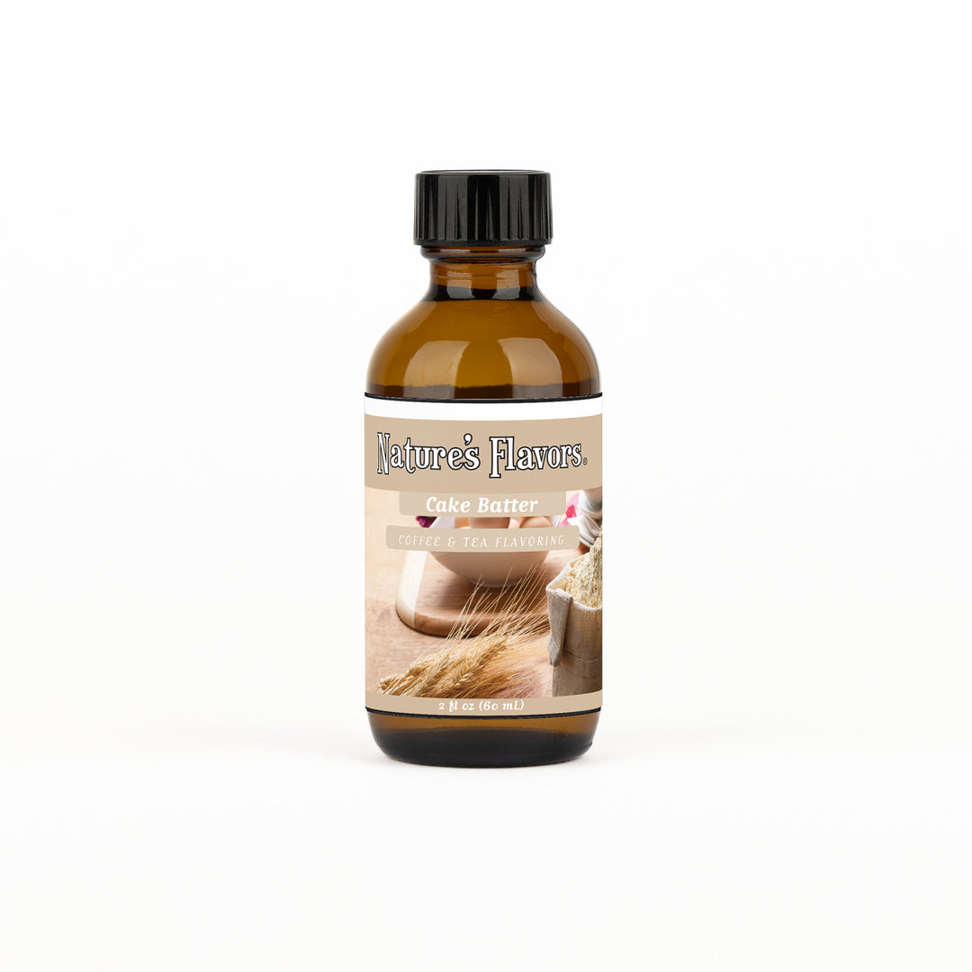 Cake Batter Coffee and Tea Flavor without Diacetyl Natural