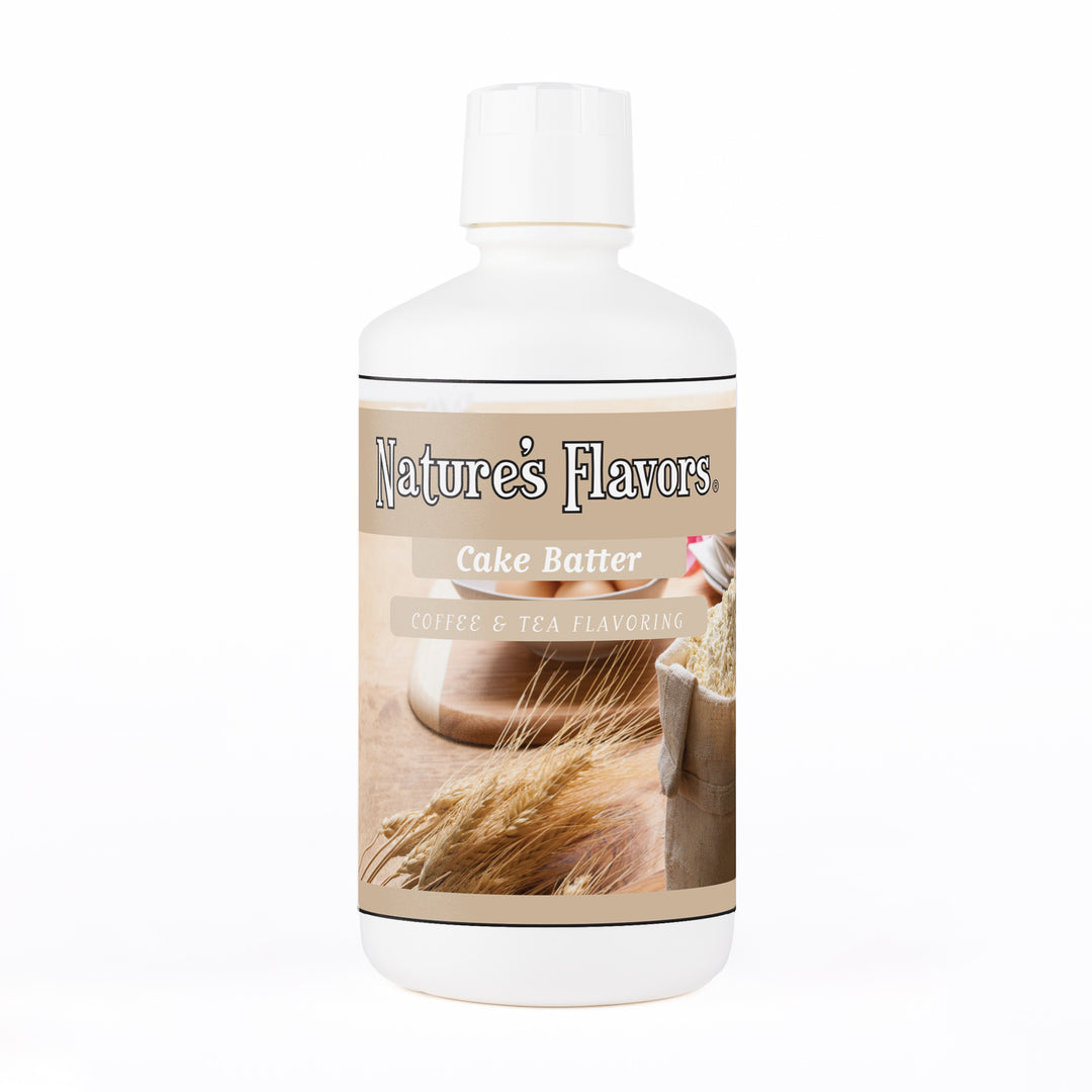 Cake Batter Coffee and Tea Flavor without Diacetyl Natural