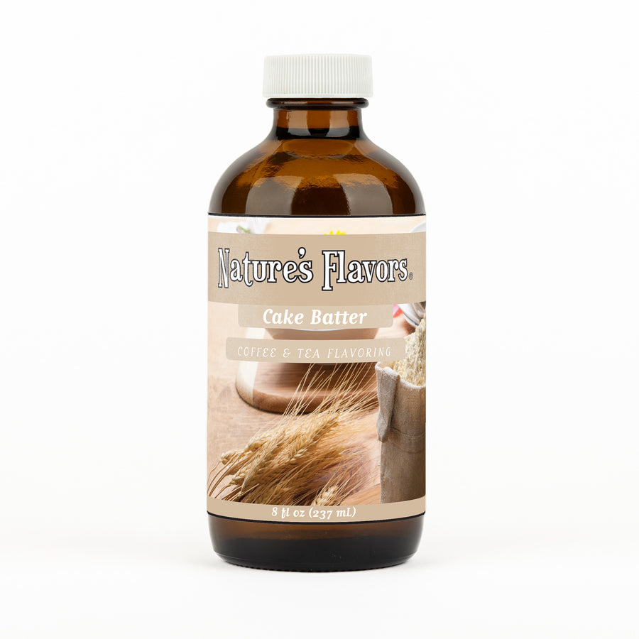Cake Batter Coffee and Tea Flavor without Diacetyl Natural