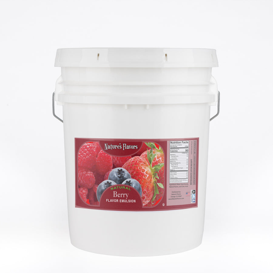 Berry Flavor Emulsion for High Heat Applications