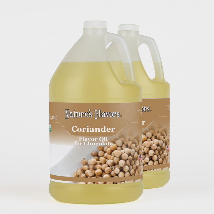 Organic Coriander Flavor Oil For Chocolate