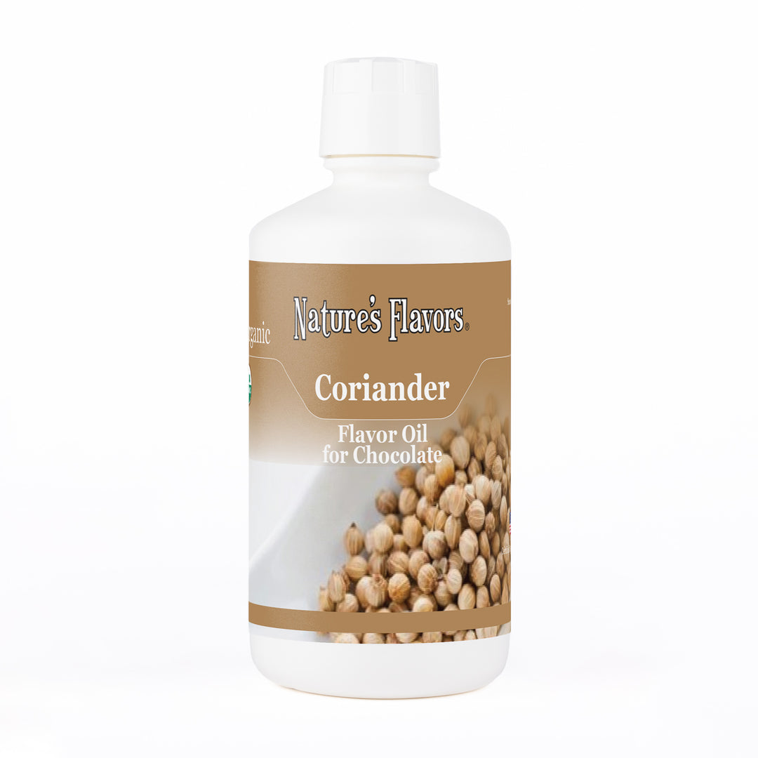 Organic Coriander Flavor Oil For Chocolate