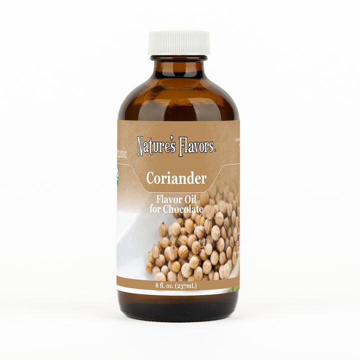 Organic Coriander Flavor Oil For Chocolate