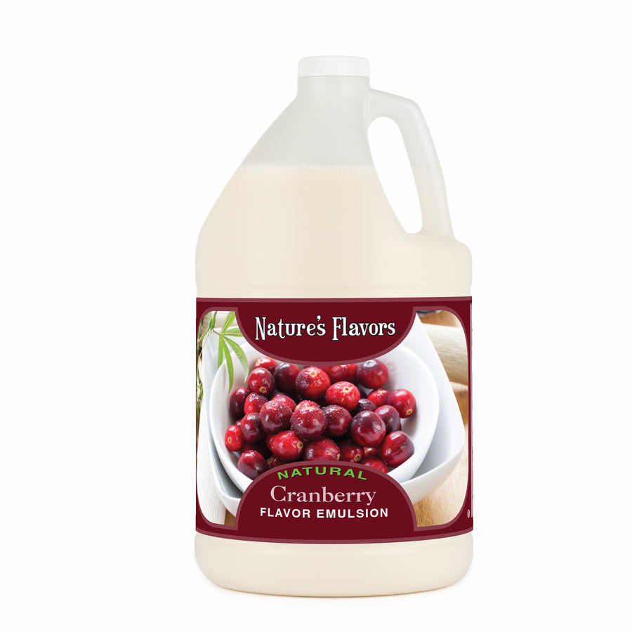 Cranberry Flavor Emulsion for High Heat Applications